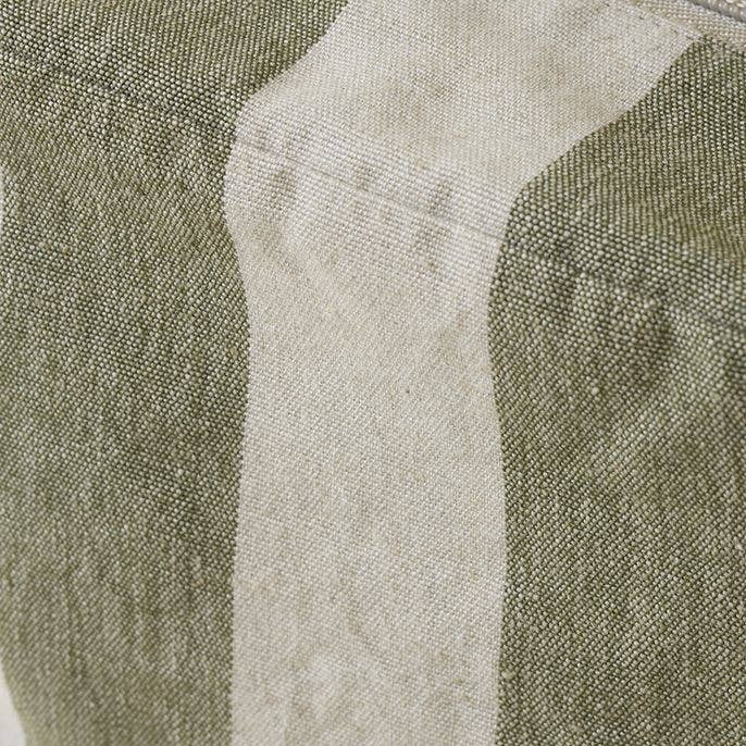 Mistral Green Stripe - Small Wash Bag