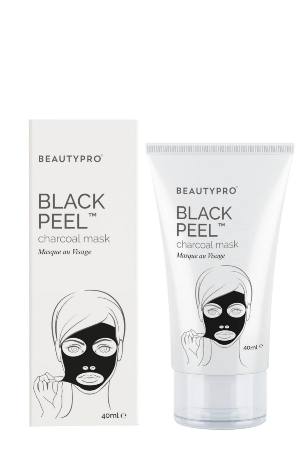 Active Charcoal Peel Mask 40ml Tube