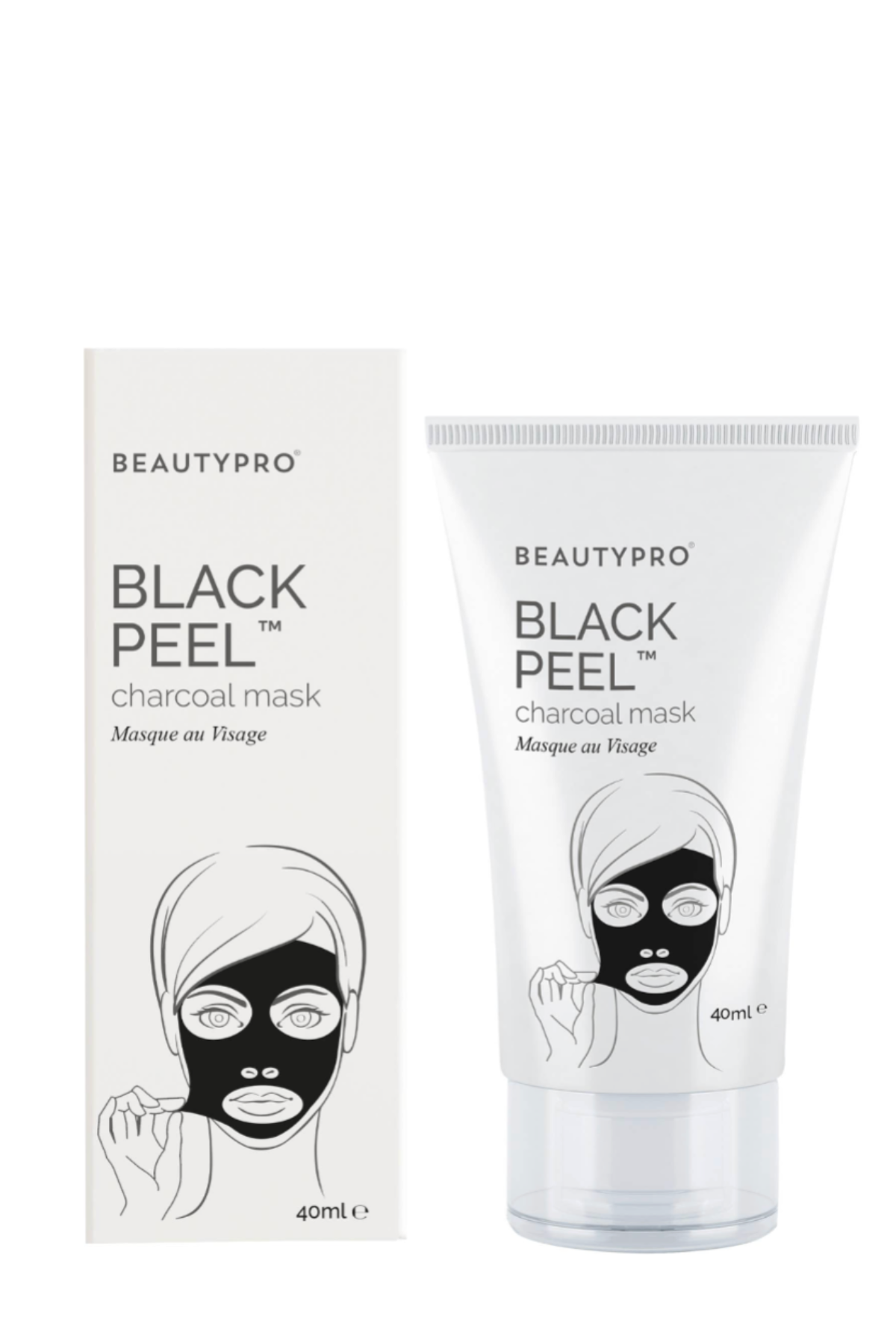 Active Charcoal Peel Mask 40ml Tube