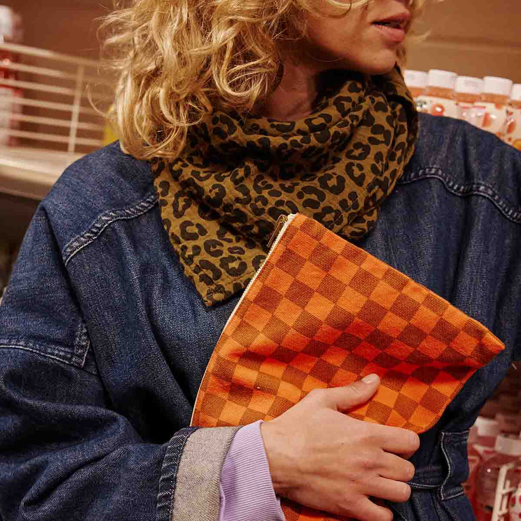 BIANCA - Leopard Baby Swaddle